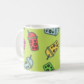 Mug Boba Bubble Tea Motif (Devant gauche)