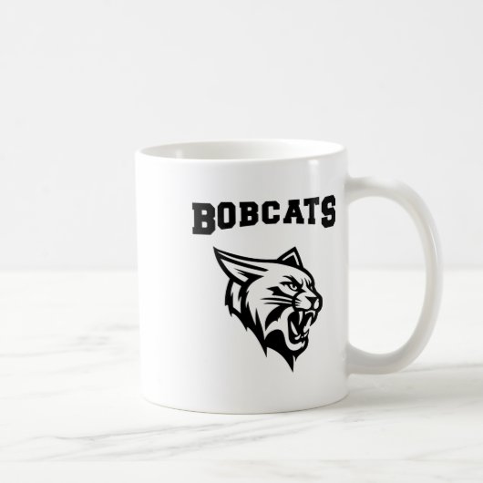 Mug Bobcats Sport Avec Stickers Mascotte (Droite)