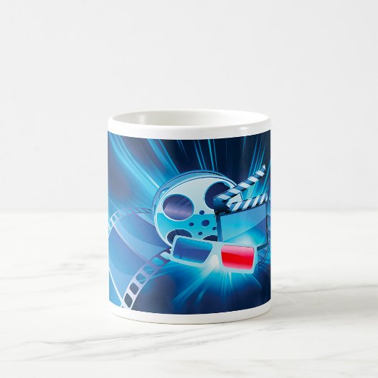 Mug Bobine de film de cinéma pour soirée cinéma
