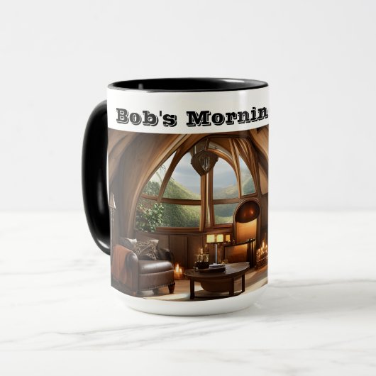 Mug Bob's Morning Java personnalisable (Devant gauche)