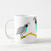 Mug Bobwhite Quail à gorge bleue Thunder_Cove (Gauche)