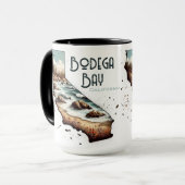 Mug Bodega Bay California Souvenir Cadeau (Devant gauche)