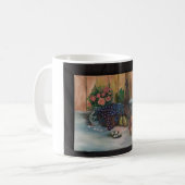 Mug Bodegón de Frutas y Flores (Devant gauche)