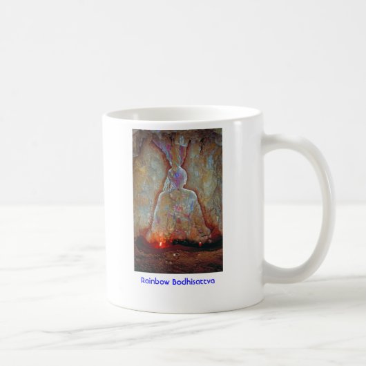 Mug Bodhisattva/tasse d'arc-en-ciel (Droite)