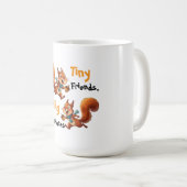 Mug Body bébé écureuils mignons, (Devant droit)