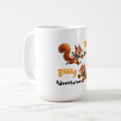 Mug Body bébé écureuils mignons, (Devant gauche)