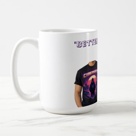 Mug Body manche courte "Mieux ensemble" pour bébé | En (Gauche)