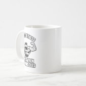 Mug Bodybuilder amusant (Devant gauche)