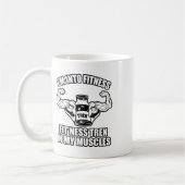 Mug Bodybuilder amusant (Gauche)