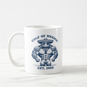Mug Bodybuilder de tortues du golfe du Mexique portant
