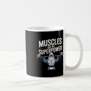 Mug Bodybuilder Shark Lover Salle De Fitness Fitout Bo