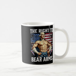 Mug Bodybuilding 4 juillet Papa Usa Drapeau 2ème Bear 