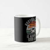 Mug Bodybuilding Est Toujours Une Bonne Idée Gym Stand (Devant droit)