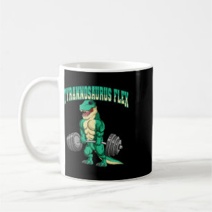 Mug Bodybuilding Fitness Tyrannosaure Flex Dinosaure D