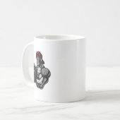 Mug Bodybuilding Gorilla Gym Strength Training Workout (Devant gauche)