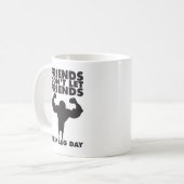 Mug Bodybuilding - Ne pas sauter la Journée de la Jamb (Devant gauche)