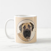 Mug Boerboel Peinture - Cute Original Chien Art (Gauche)