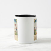 Mug Boethius avec la roue de la fortune (Centre)