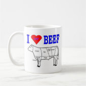 MUG BOEUF I LUV (Gauche)