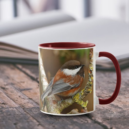 Mug Boeuf mignon à dos de châtaignier sur l'arbre à po