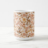 Mug Boeuf mignon cerf modèle floral (Centre)