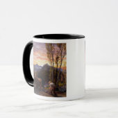 Mug Boeufs labourant au coucher du soleil (la semaine (Devant gauche)