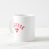 Mug BOGENSE Danemark Coeur (Devant gauche)