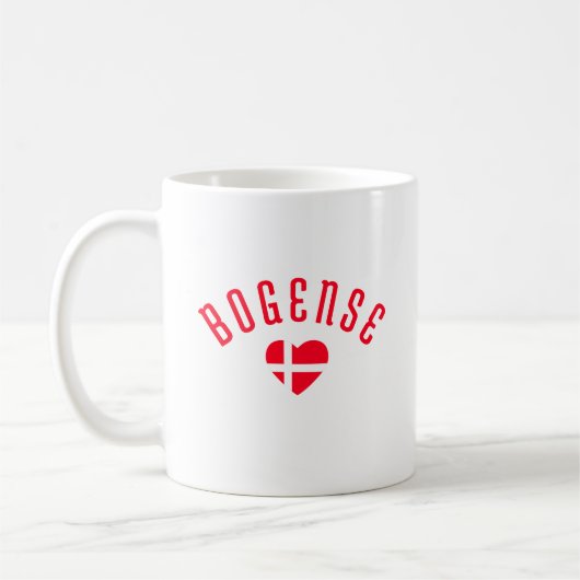 Mug BOGENSE Danemark Coeur (Gauche)