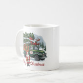 Mug Bogie classique des années 1950 Noël (Devant gauche)