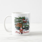 Mug Bogie classique des années 1950 Noël (Gauche)