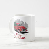 Mug Bogie classique des années 1950 Noël (Devant gauche)