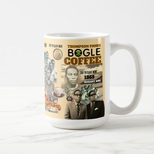 MUG BOGLE 1865 CAFÉ / PAUL ET ,MOÏSE (Droite)