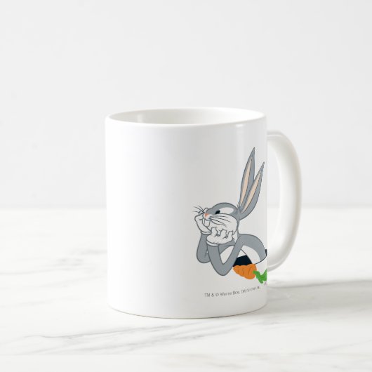 Mug BOGS BUNNY™ avec carotte (Devant droit)