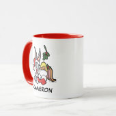 Mug BOGS BUNNY™ & Lola "Merry Mistletoe" (Devant gauche)