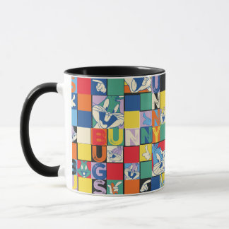 Mug BOGS BUNNY™ Nom coloré et Vérificateur de visage
