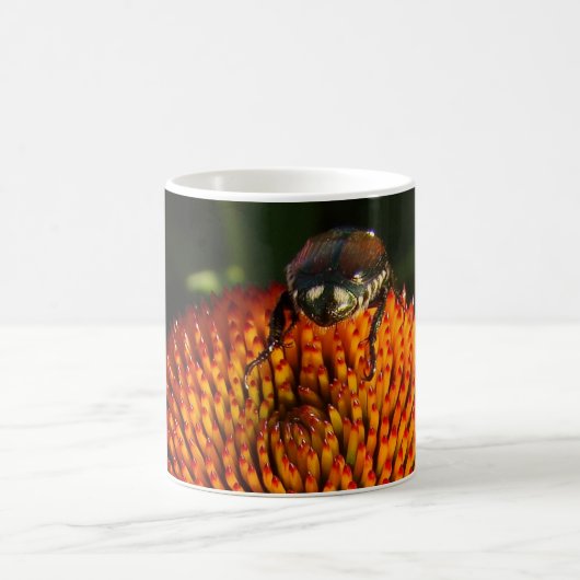 Mug Bogue sur la fleur (Centre)