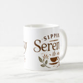 Mug bohème - Coupe de café esthétique et terrestre (Devant droit)