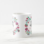 Mug Bohème fleurs mariage multicolore (Centre)
