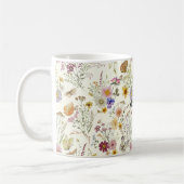 Mug Bohème Florale Fleur Sauvage (Gauche)