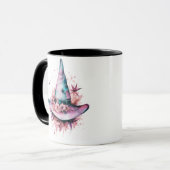Mug Bohemian Pink and Blue Witches Casquette Halloween (Devant gauche)