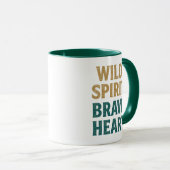 Mug Boho Adventure Wild Spirit Brave Heart (Devant droit)