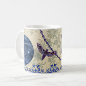 Mug Boho Blue Purple Owen Moon (Devant gauche)
