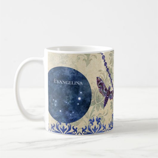 Mug Boho Blue Purple Owen Moon (Gauche)