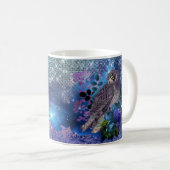 Mug Boho Blue Purple Owen Moon (Devant droit)