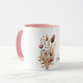 Mug Boho Blush Floral (Devant gauche)
