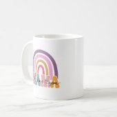 Mug Boho Burn Color Rainbow Mama (Devant gauche)
