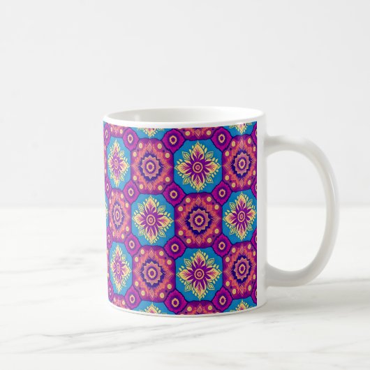 Mug Boho Chic Mandala Motif (Droite)