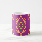 Mug Boho Chic : Ornement Ethnique Sans Seamless (Centre)