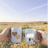 Mug Boho Chic Terracotta valentine's Day photo du coup