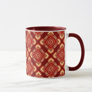 Mug Boho Chic Vintage motif floral